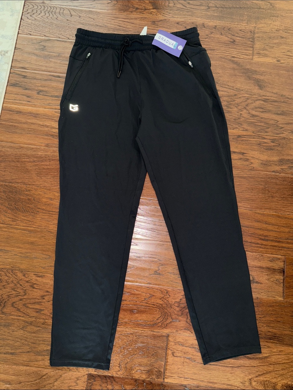 Men's Black Athletic Pants